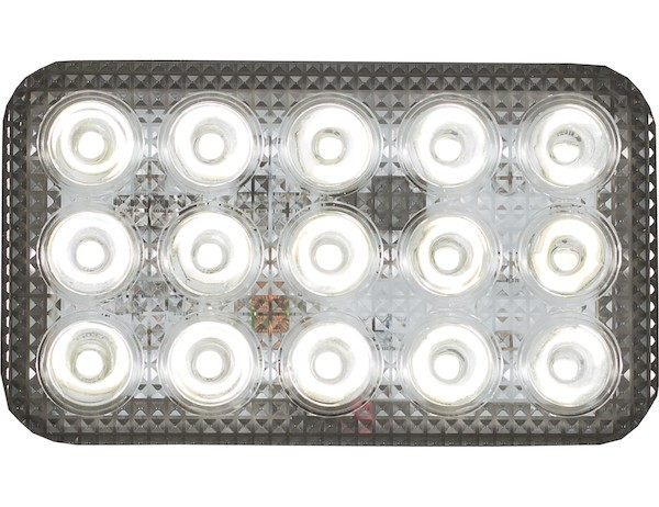Foco LED rectangular ultra brillante Buyers 1492290 de 6 pulgadas de ancho