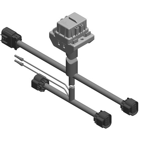 Adaptador de faros delanteros en línea Snowdogg 16071200A para Ford Super