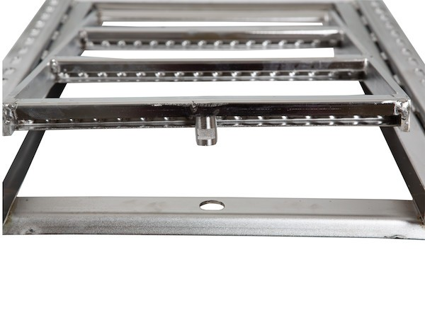 Buyers 5233001 3-Rung Stainless Steel Retractable Truck Step