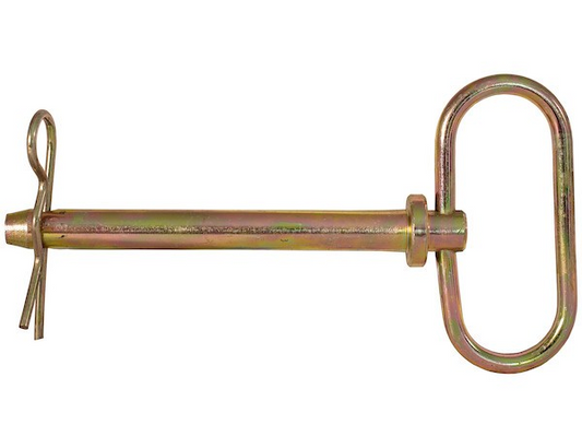 Compradores 66100 Pasadores de enganche de 1/2 pulgada de diámetro x 4-1 de zinc amarillo