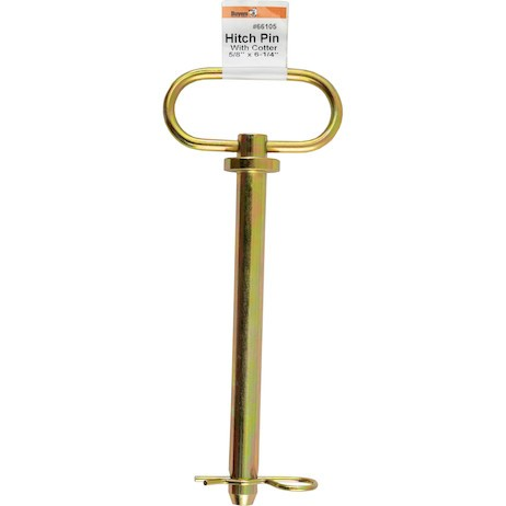 Buyers 66105 Pasadores de Enganche con Baño de Zinc Amarillo de 1,58 cm de Diámetro x 15,87 cm