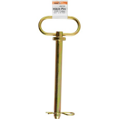 Buyers 66105 Pasadores de Enganche con Baño de Zinc Amarillo de 1,58 cm de Diámetro x 15,87 cm