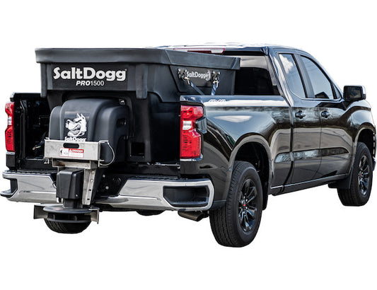 Compradores SaltDogg PRO1500 PRO Distribuidor de tolva de polietileno eléctrico