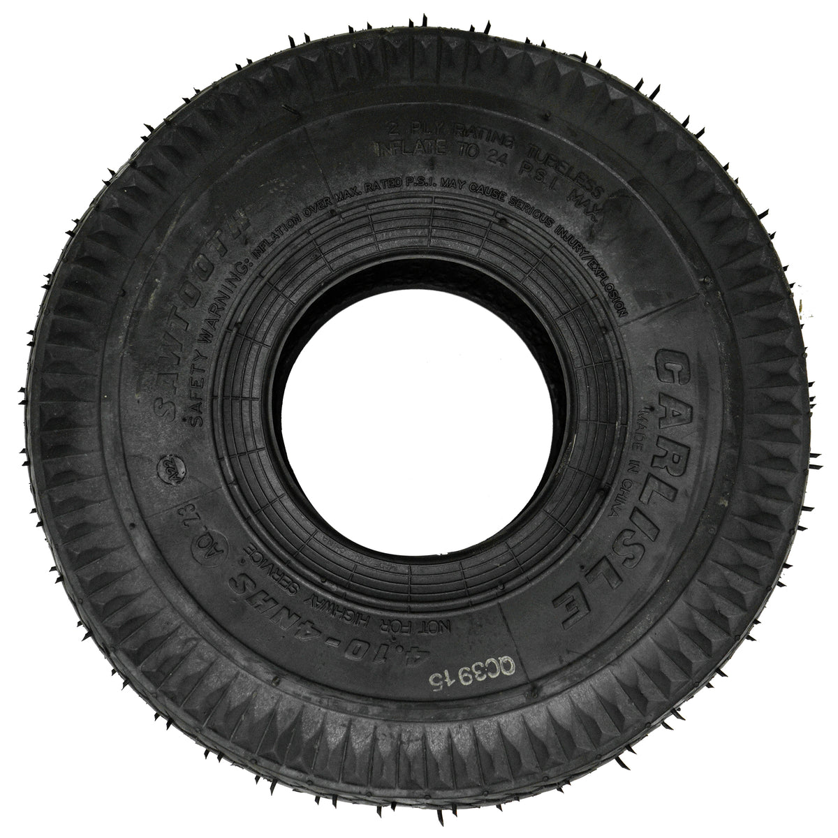 Carlisle 5190251 Sawtooth Tire 4.10X4