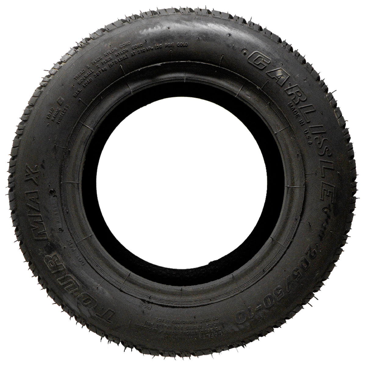 Carlisle 5191461 Tour Max Tire 205/50-10/B LRB