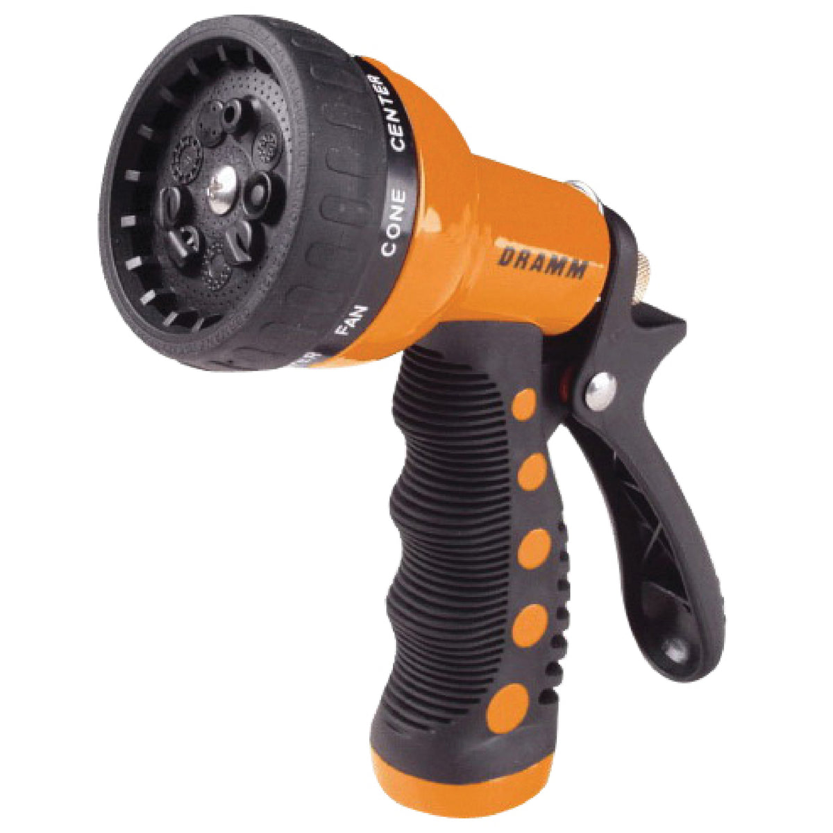 Dramm 12702 Revolver De Riego 9 Posiciones Naranja