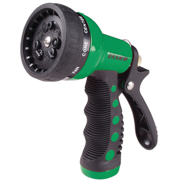 Dramm 12704 Watering Revolver 9 Settings Green