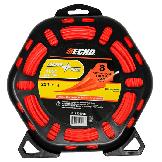 Echo 311105065 .105 Cross-Fire Trimmer Line 1 LB