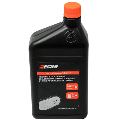 Echo 6459012 Aceite para barra y cadena 1 cuarto de galón.