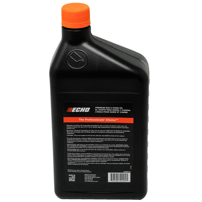 Echo 6459012 Bar & Chain Oil 1 Qt.
