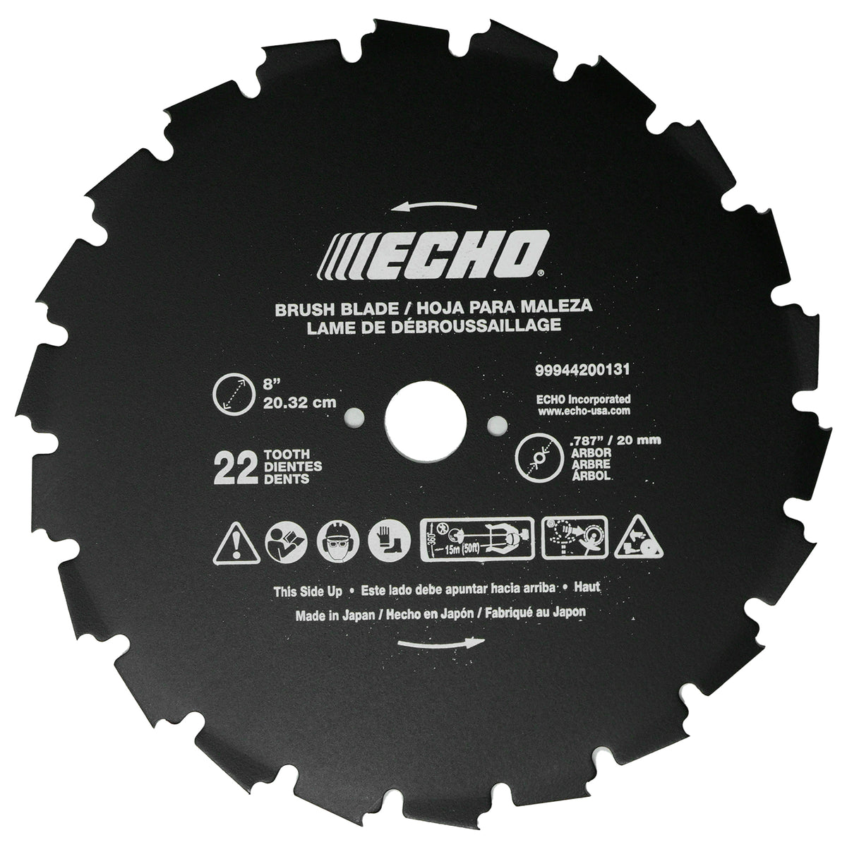 Echo 99944200131 HOJA DE 22 DIENTES (20mm)