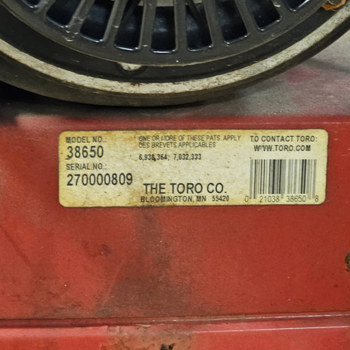 2007 Toro 38650 Power Max Snow Thrower