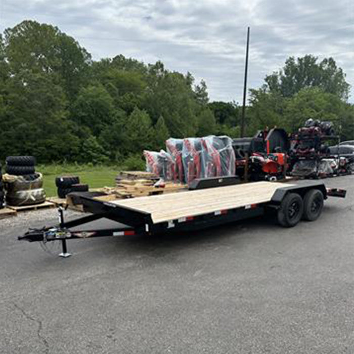 Remolque para vehículos H&amp;H Trailers H8218+2GDFD-070 de 18 pies