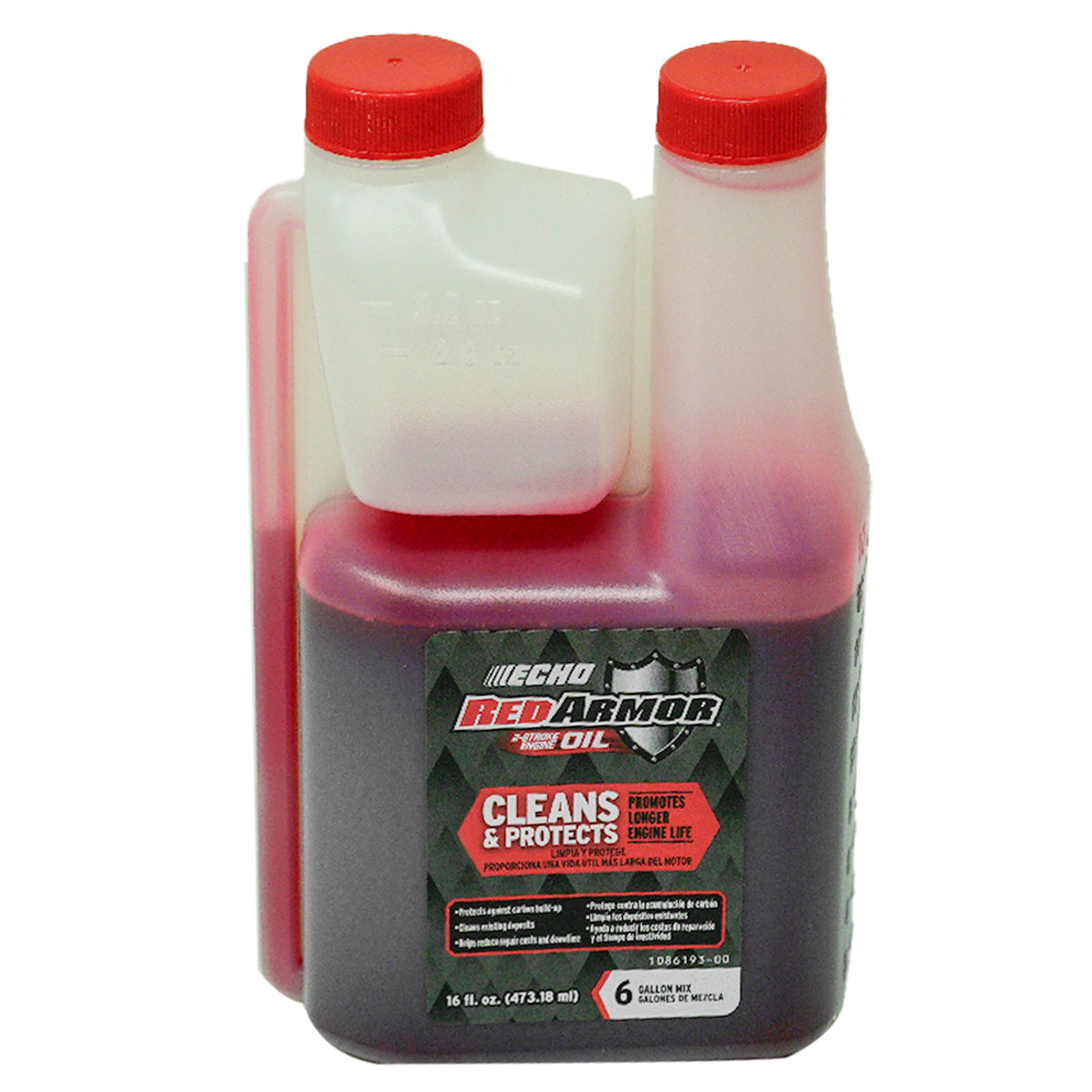 Echo 6550006 Red Armor 2-Cycle 6 Gallon Mix Oil 16 Oz.