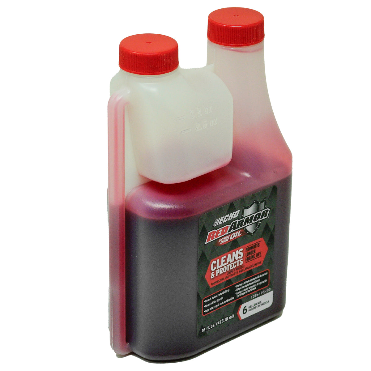 Echo 6550006 Red Armor 2-Cycle 6 Gallon Mix Oil 16 Oz.