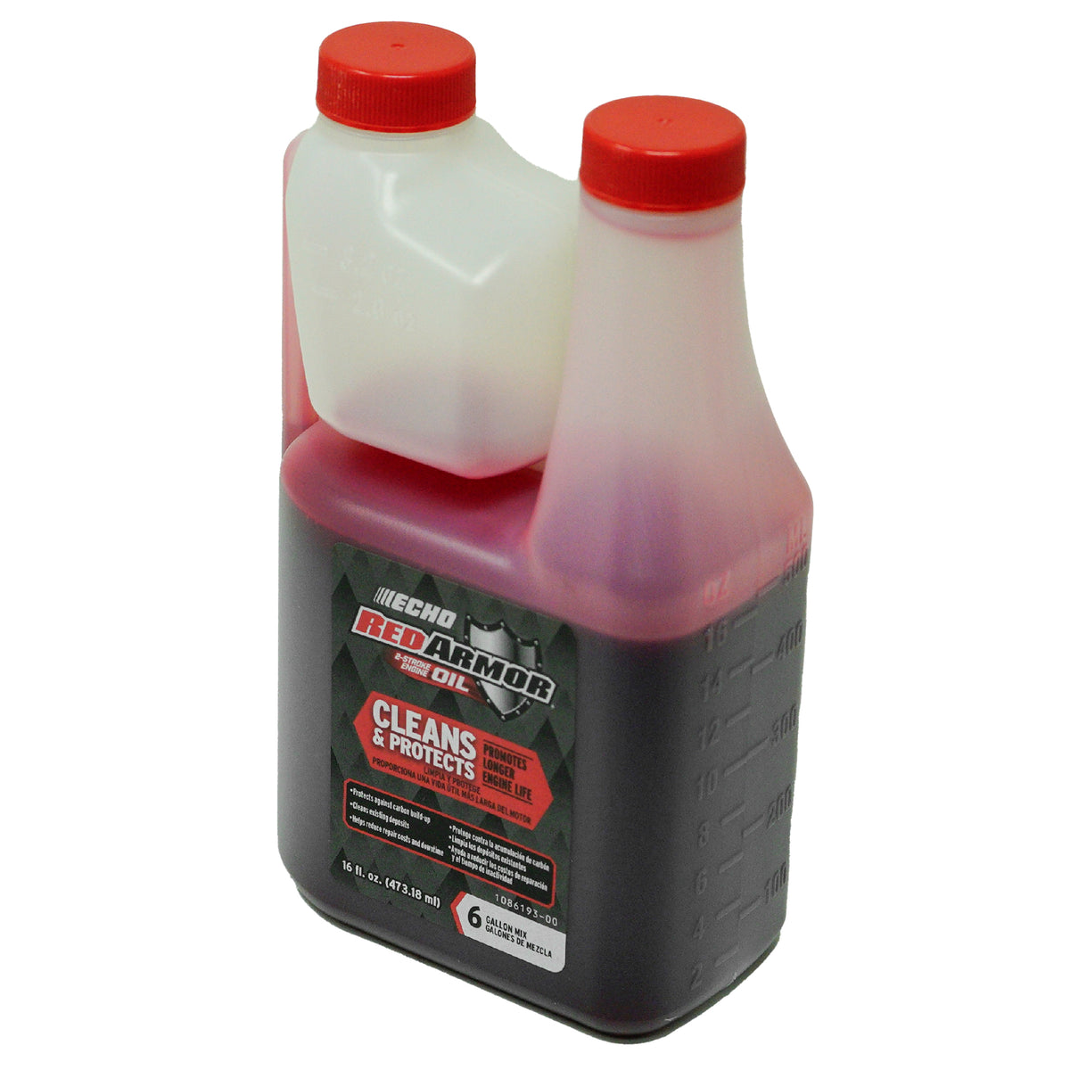 Echo 6550006 Red Armor 2-Cycle 6 Gallon Mix Oil 16 Oz.