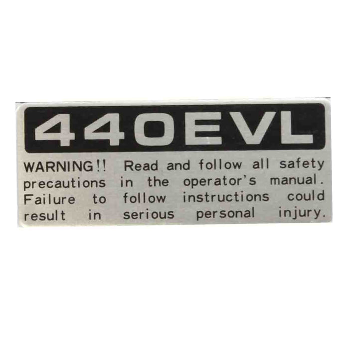 Echo 89015117832 Model Decal