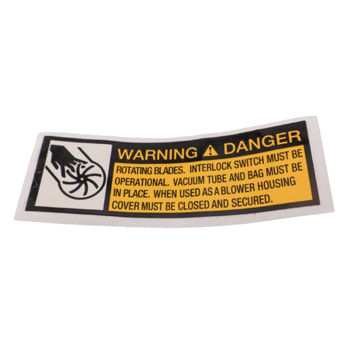 Echo 89016008761 Caution Label