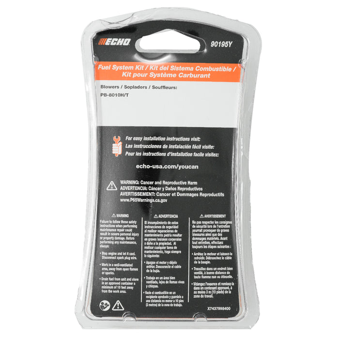 Kit de sistema de combustible Echo 90195Y