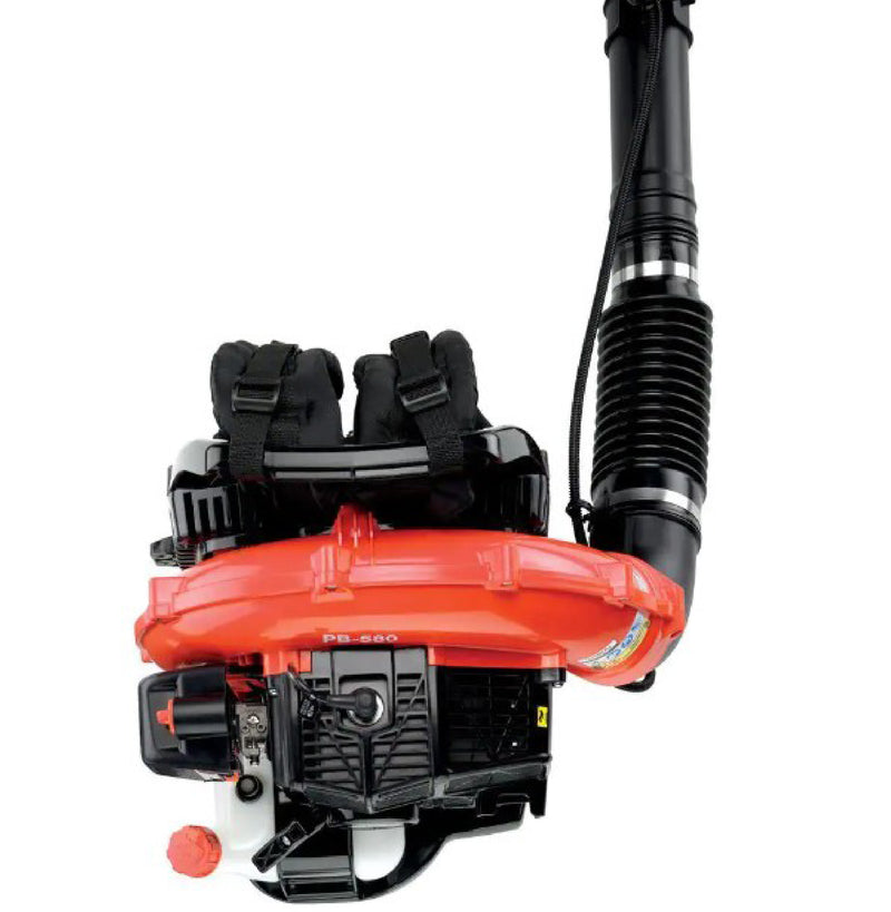 Soplador de hojas de mochila Echo PB580TAA con acelerador de tubo