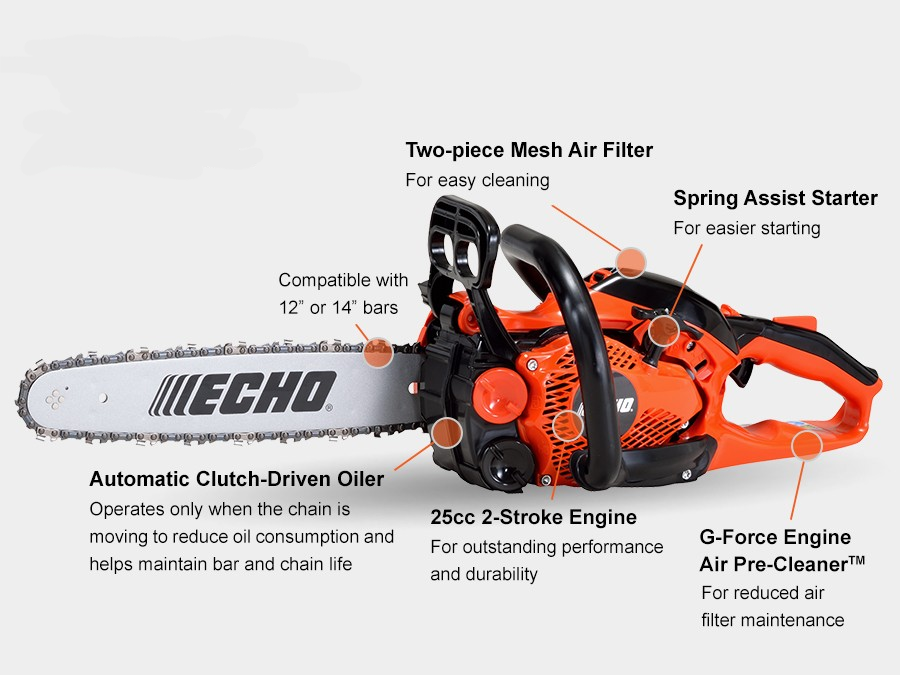 Motosierra Echo CS-2511P-12 / 25 cc / 12