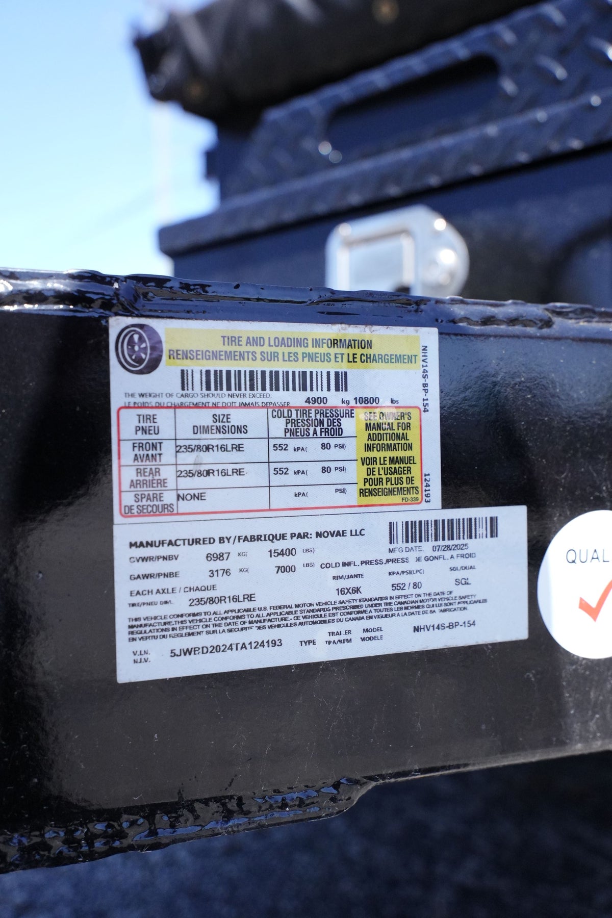 Midsota HV-14 14 ft. Versa Dump Trailer