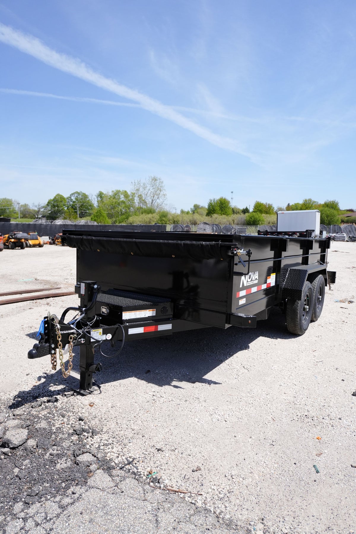 Midsota NDT8214-BP-154 14 ft. Nova Dump Bed Trailer