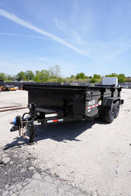 Midsota NDT8214-BP-154 14 ft. Nova Dump Bed Trailer