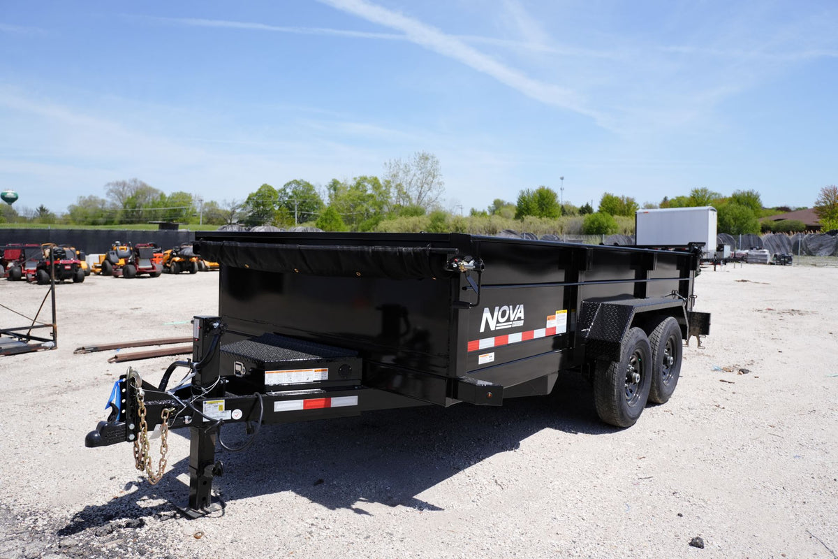 Midsota NDT8214-BP-154 14 ft. Nova Dump Bed Trailer