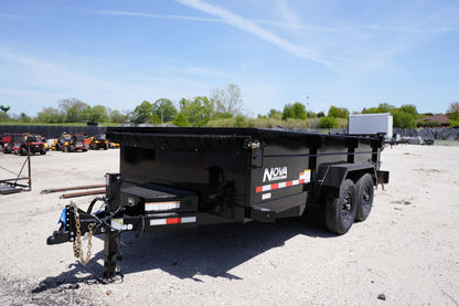 Midsota NDT8214-BP-154 14 ft. Nova Dump Bed Trailer