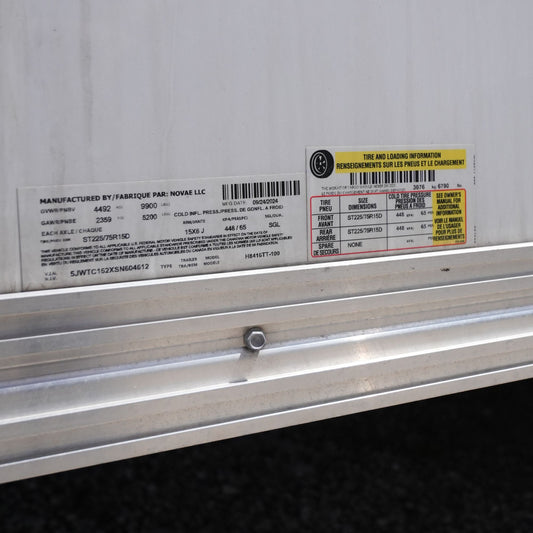 H&H Trailers H8416TT-100 16 ft. Topline Trailer
