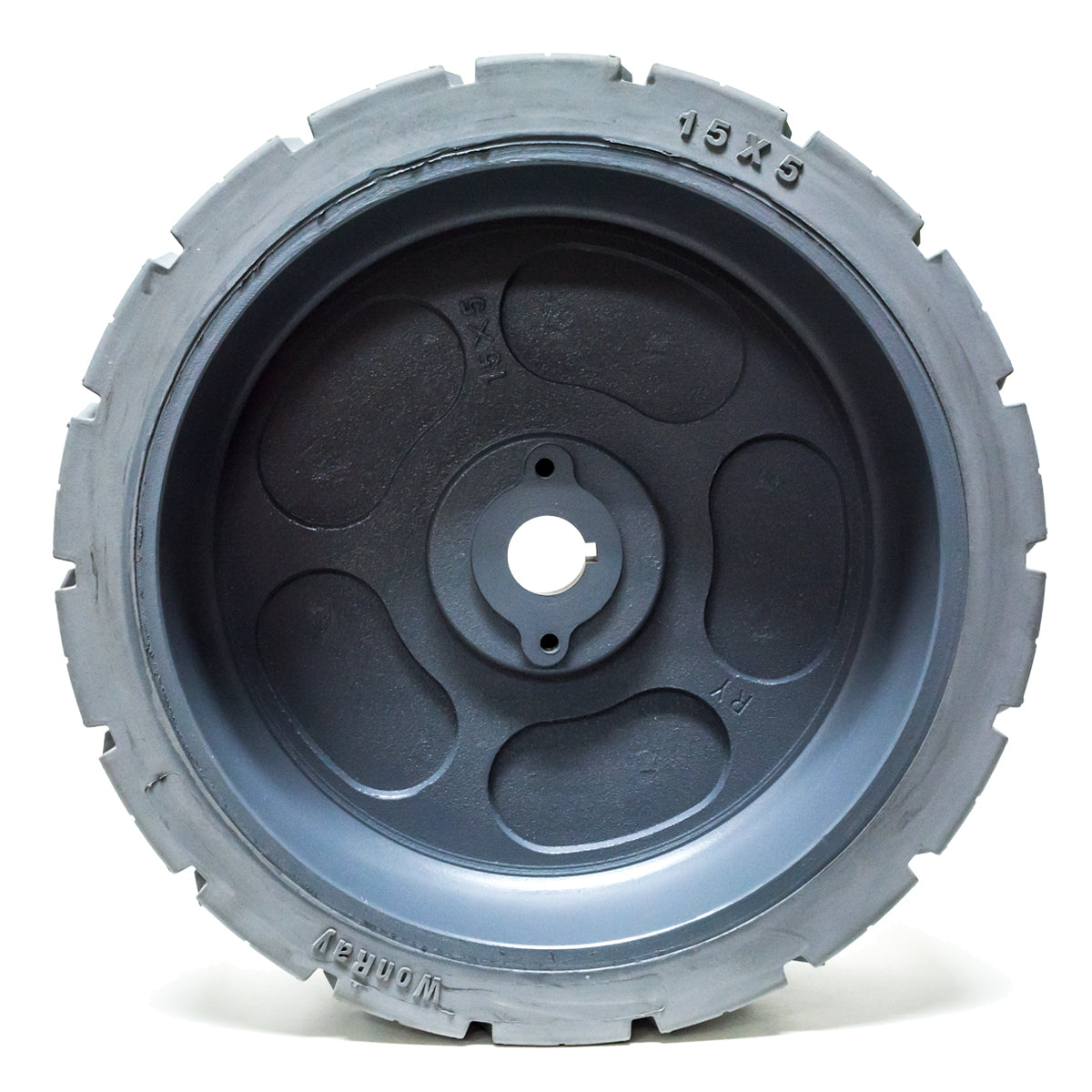 Scissor Lift Wheel Rim & Tire Assembly 15X5