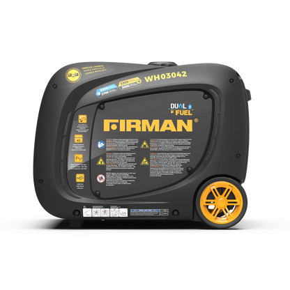 Firman WH03042 Dual Fuel Inverter Portable Generator 3300W Electric Start