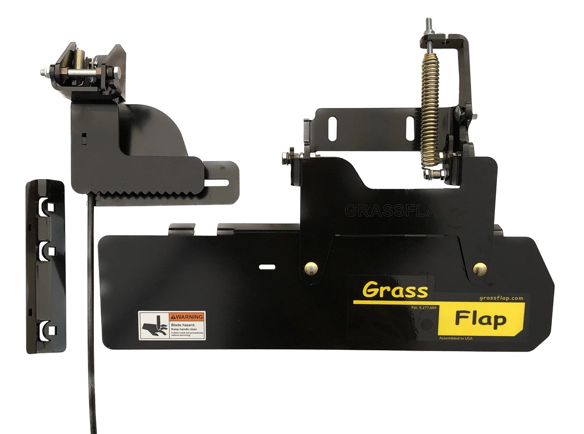 GrassFlap 44WM70-5L Chute Blocker Direct Bolt w/ SEL Pedal for Wright Mowers 2020 or Newer