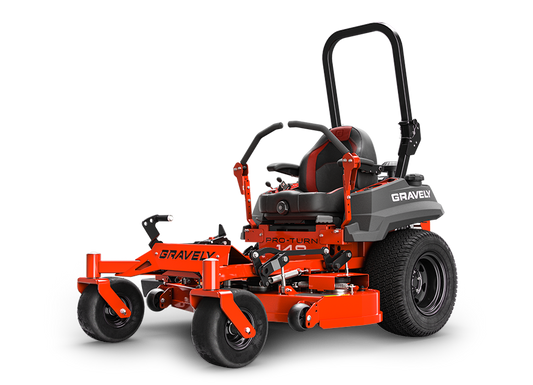 Gravely 991128 Pro-Turn 148 22hp Kawasaki FX691V con plataforma X-Factor II de 48" y calibre 7, transejes ZT 3400