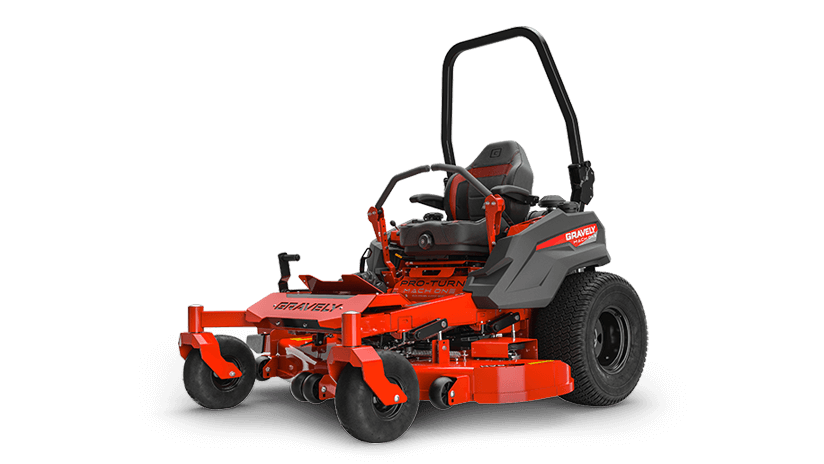 Gravely 992515 Pro-Turn Mach One - motor Kawasaki FX921V de 31 hp, con plataforma de corte de alto volumen de 60", Parker