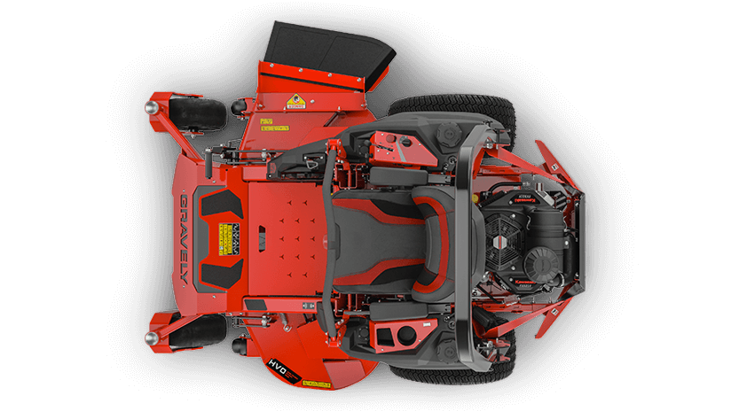 Gravely 992515 Pro-Turn Mach One - motor Kawasaki FX921V de 31 hp, con plataforma de corte de alto volumen de 60", Parker