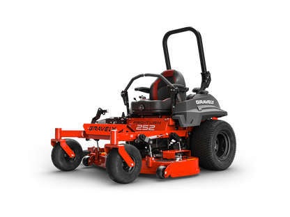 Gravely 992550 Pro-Turn 252 27hp Kawasaki FX850V con plataforma X-Factor II de calibre 7 de 52" transejes ZT 5400