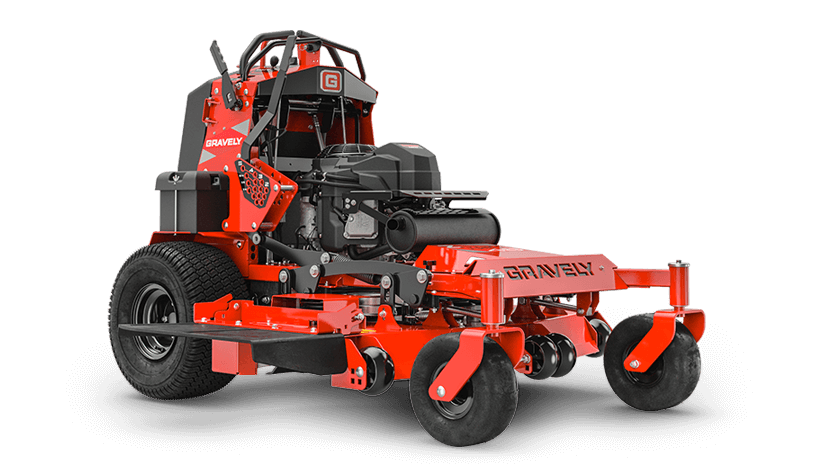 Gravely 994159 Z-Stance 48 22hp Kawasaki FS651V con plataforma flotante de fabricación de calibre 10 de 48" y transejes ZT-3100