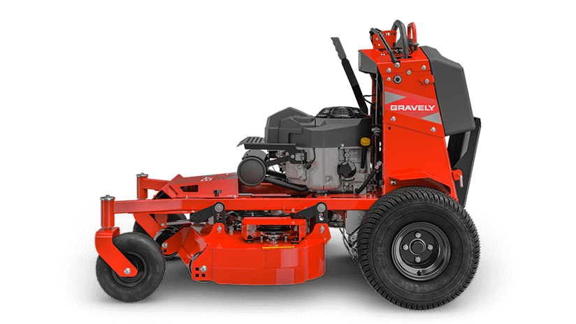 Gravely 994159 Z-Stance 48 22hp Kawasaki FS651V con plataforma flotante de fabricación de calibre 10 de 48" y transejes ZT-3100