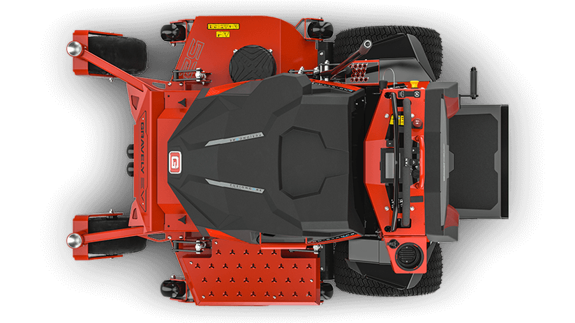 Gravely 998005 Pro-Stance EV 52 Descarga trasera con plataforma X-Factor 3 de calibre 7 de 52" y 4 baterías de iones de litio