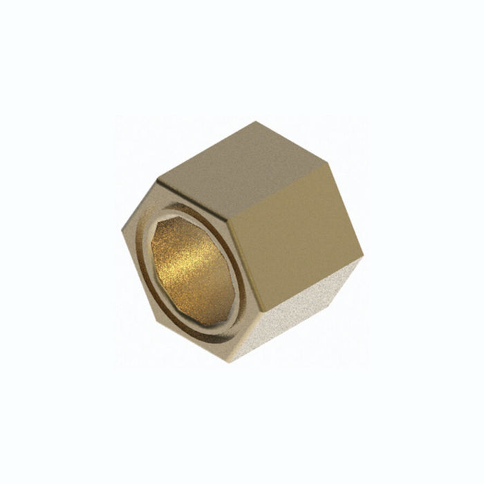 Boss HDW01720 Nut,3/8-16,Nyl Ins,Yzn