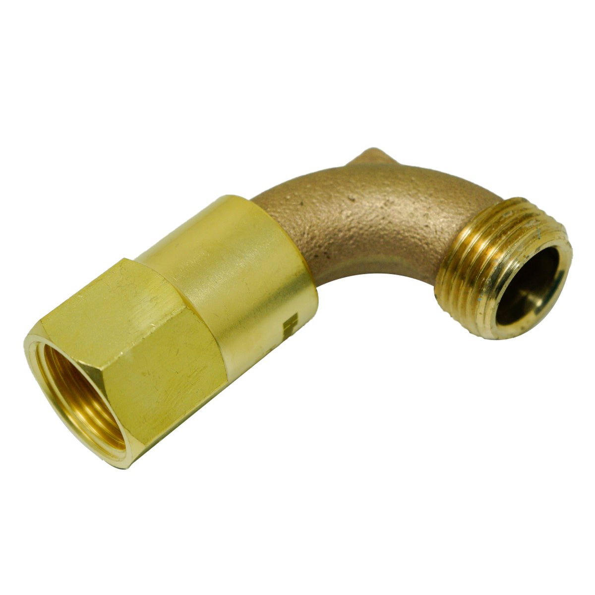 Hunter HS0 Acople de Manguera, entrada hembra NPT de 3/4", salida de manguera de 3/4"; compatible con la llave de acoplamiento rápido HK-33
