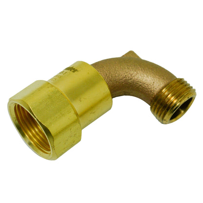 Hunter HS1 giratorio de manguera, entrada hembra NPT de 1", salida de manguera de ¾"; compatible con HK-44, HK-44A y HK-55 acoplamiento rápido
