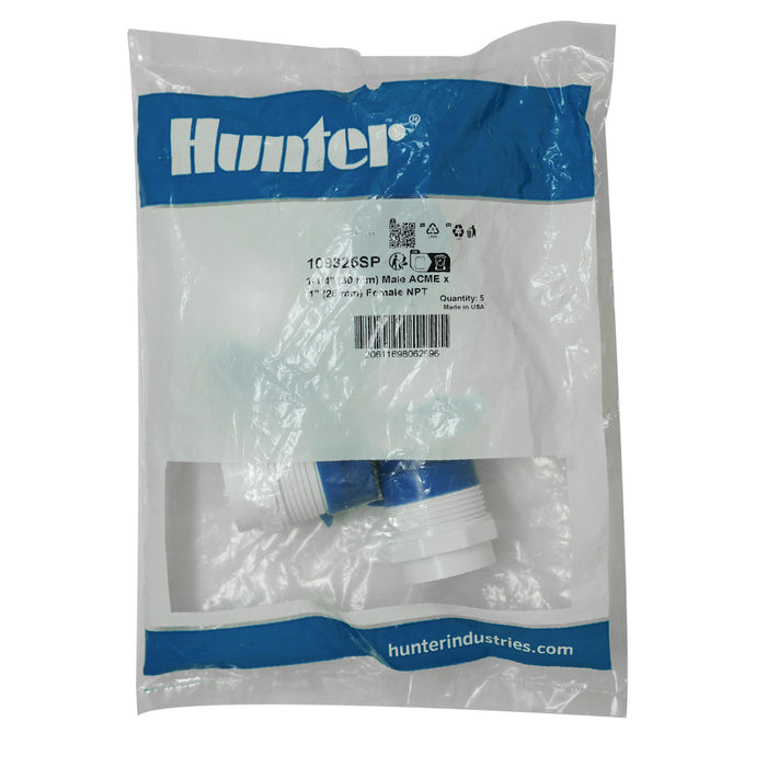 Hunter 109325SP Bushing Adapter 1¼ in. Male Acme X 1 in. Female NPT