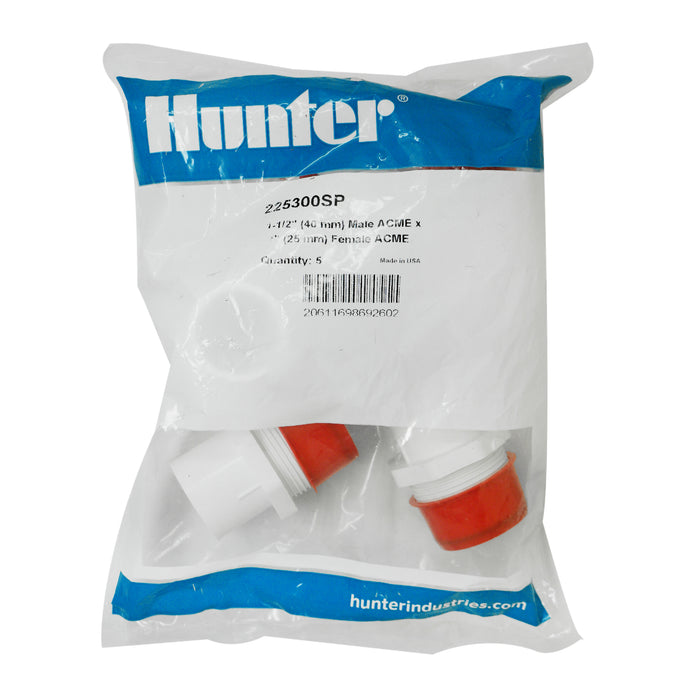 Hunter 225300SP Bushing adapter, 1 in. male Acme X 1 in. female Acme