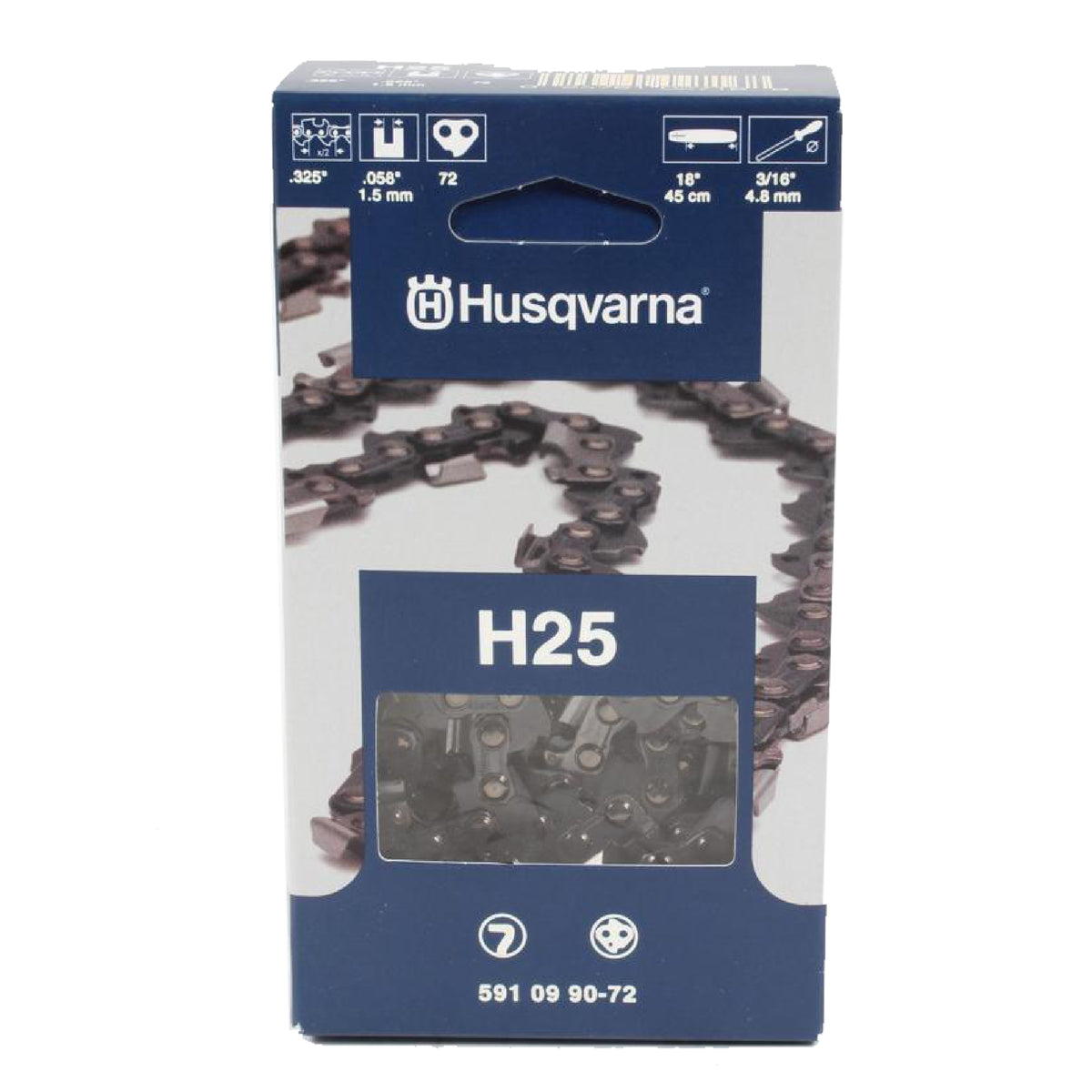Husqvarna 591099072 Cadena H25-72 .325 .058 