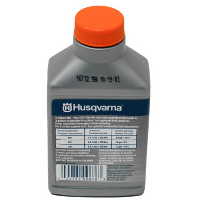 Husqvarna 593152302 XP+ Aceite para mezcla de 2 tiempos de 2 galones, 5.2 onzas