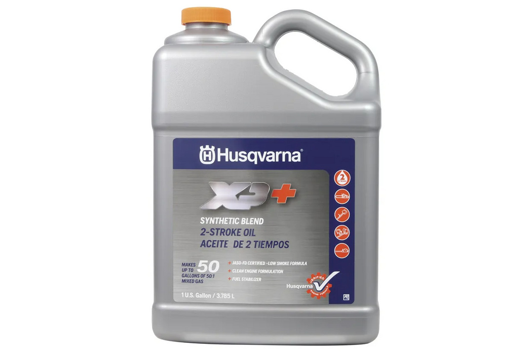 Husqvarna 593152305 XP+ Aceite de 2 ciclos Mezcla de 50 galones 1 galón