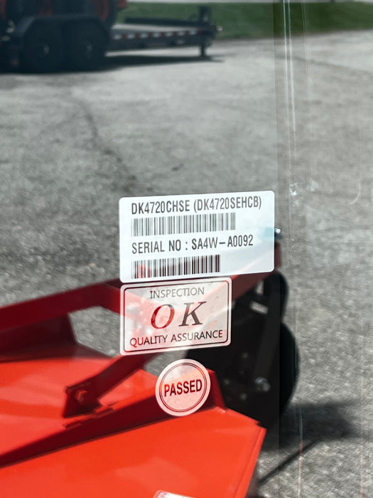 Kioti DK4720SEHCB Hst Tractor
